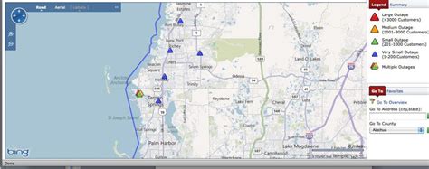 power outage port richey fl|WREC